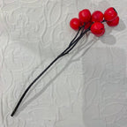 Rama de berries rojas artificiales