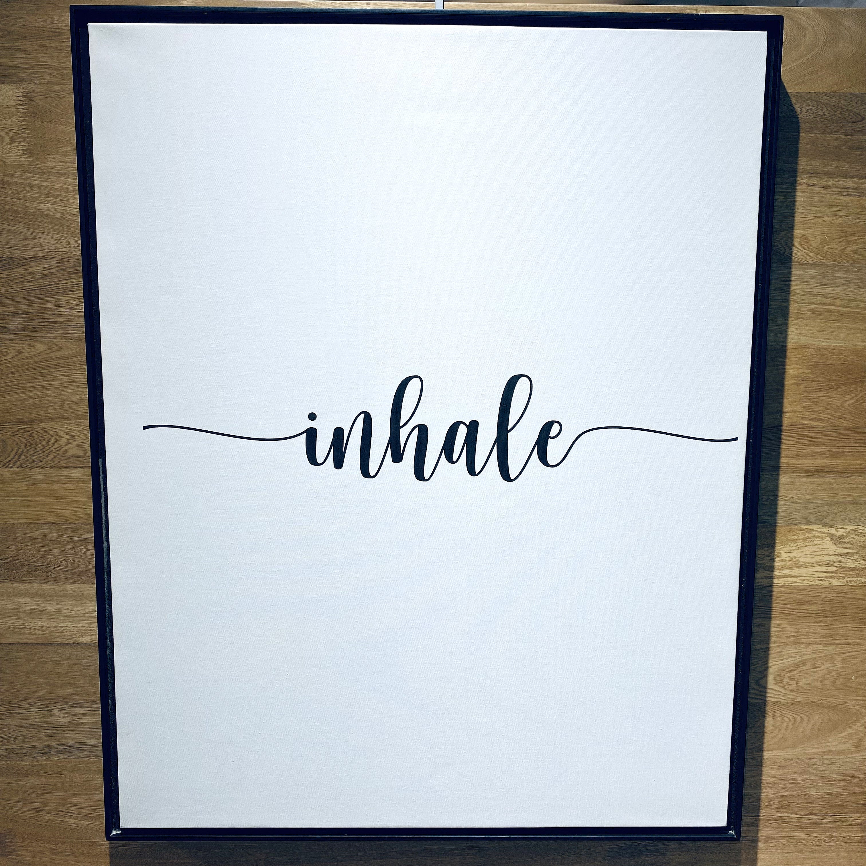 Juego de Cuadros Inhale Exhale